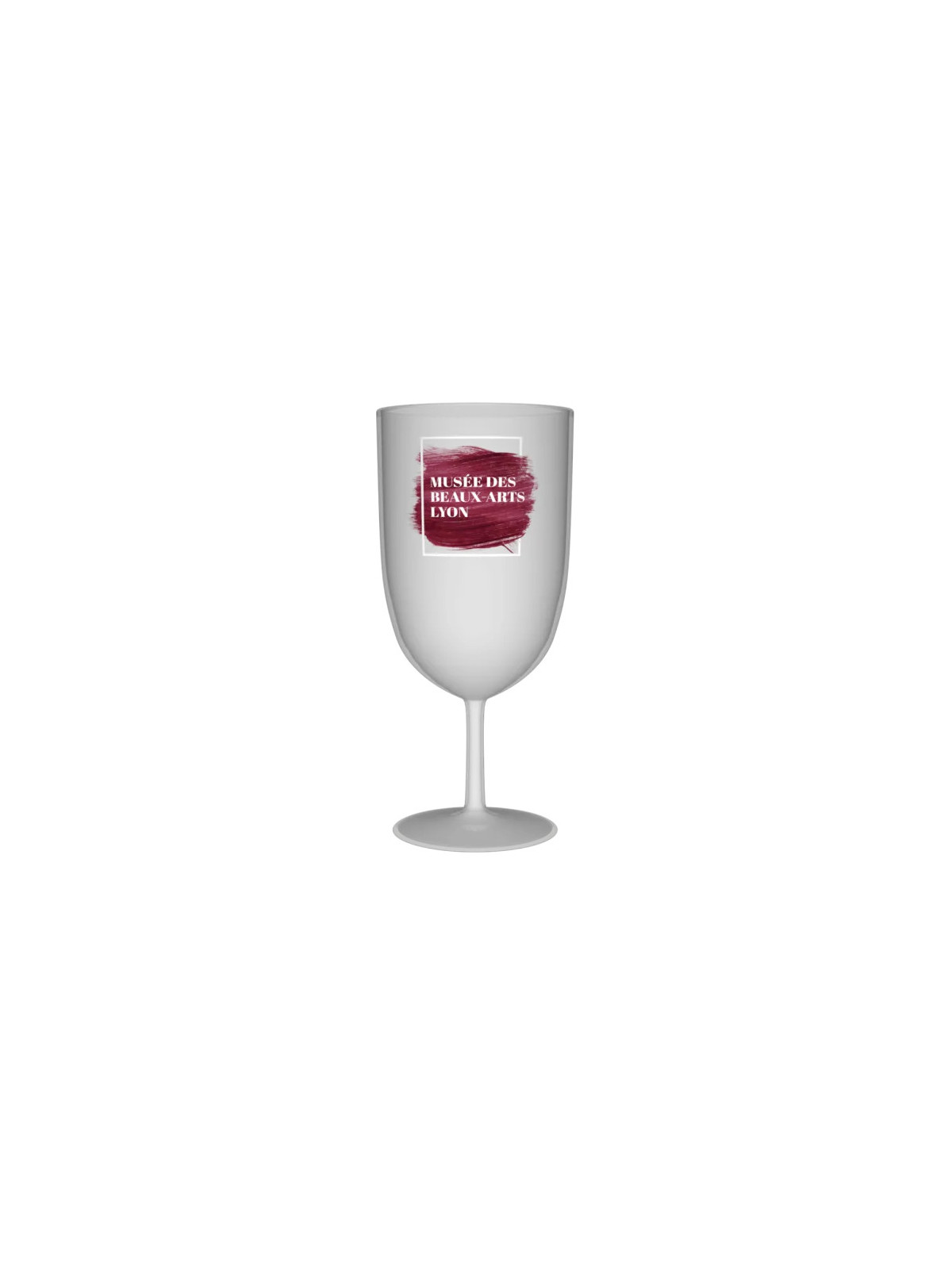 Verre à vin 18 cl personnalisé transparent