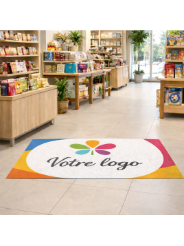 Tapis d’accueil quotidien personnalisé – Antipoussière et lavable | Andikado
