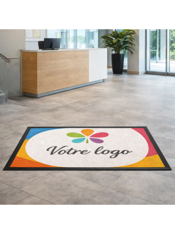Tapis d’accueil quotidien personnalisé – Antipoussière et lavable | Andikado