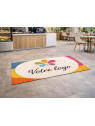 Tapis d’accueil quotidien personnalisé – Antipoussière et lavable | Andikado