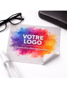 Lingette microfibre 15 x 18 cm personnalisée