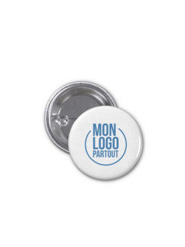 Badge rond à épingle personnalisé