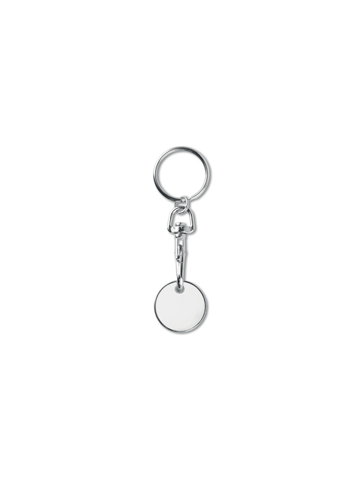 Porte-clés jeton TOKENRING en métal