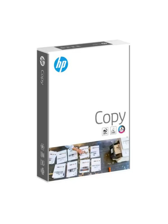 Papier Blanc 100% recyclé A4 80g - Le carton de 5 ramettes de 500 feuilles