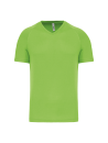 T-shirt de sport manches courtes col v homme