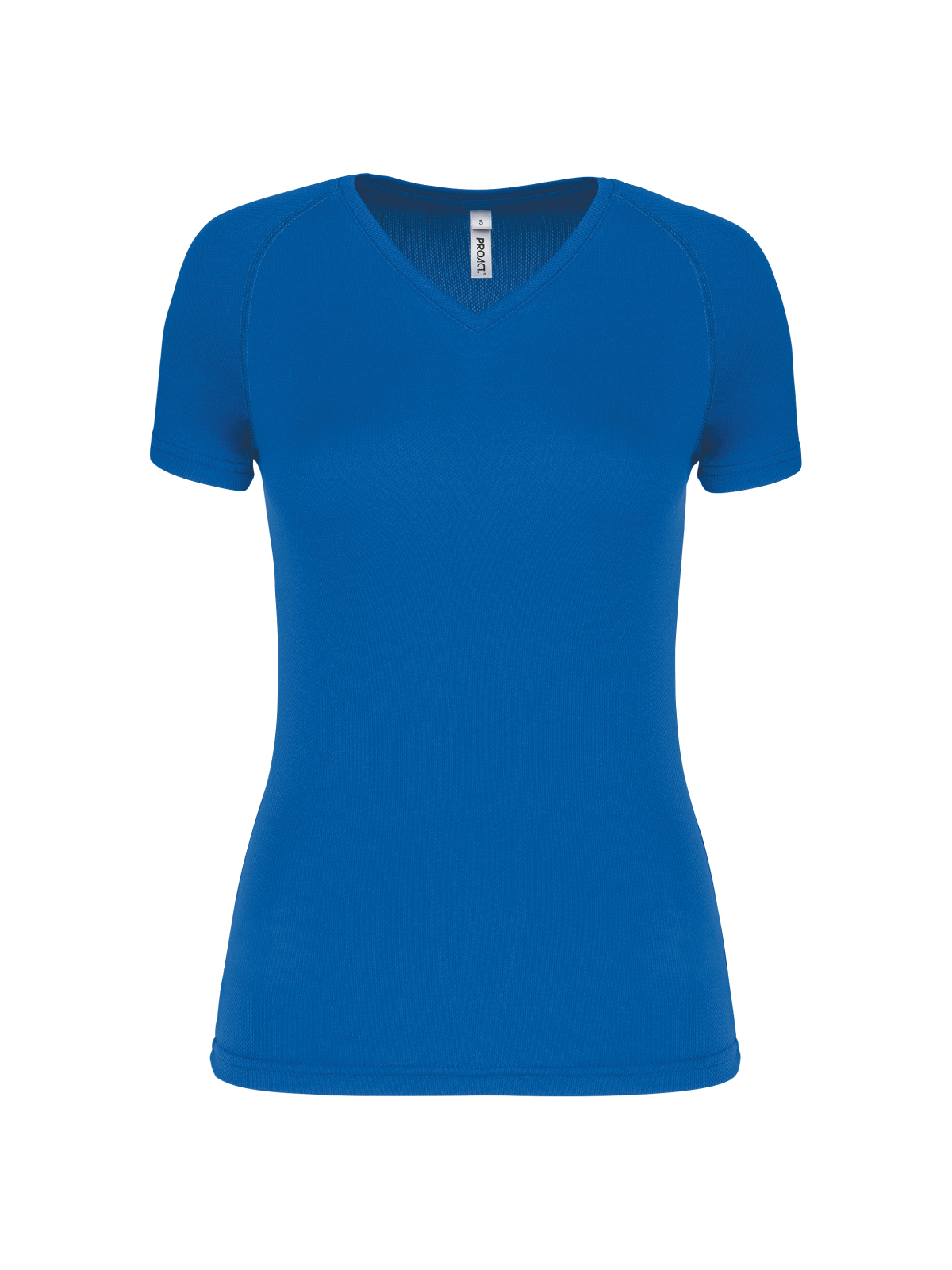 T-shirt de sport manches courtes col v femme