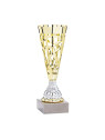 Coupe ajourée Or – 24 cm (ABS, socle marbre)