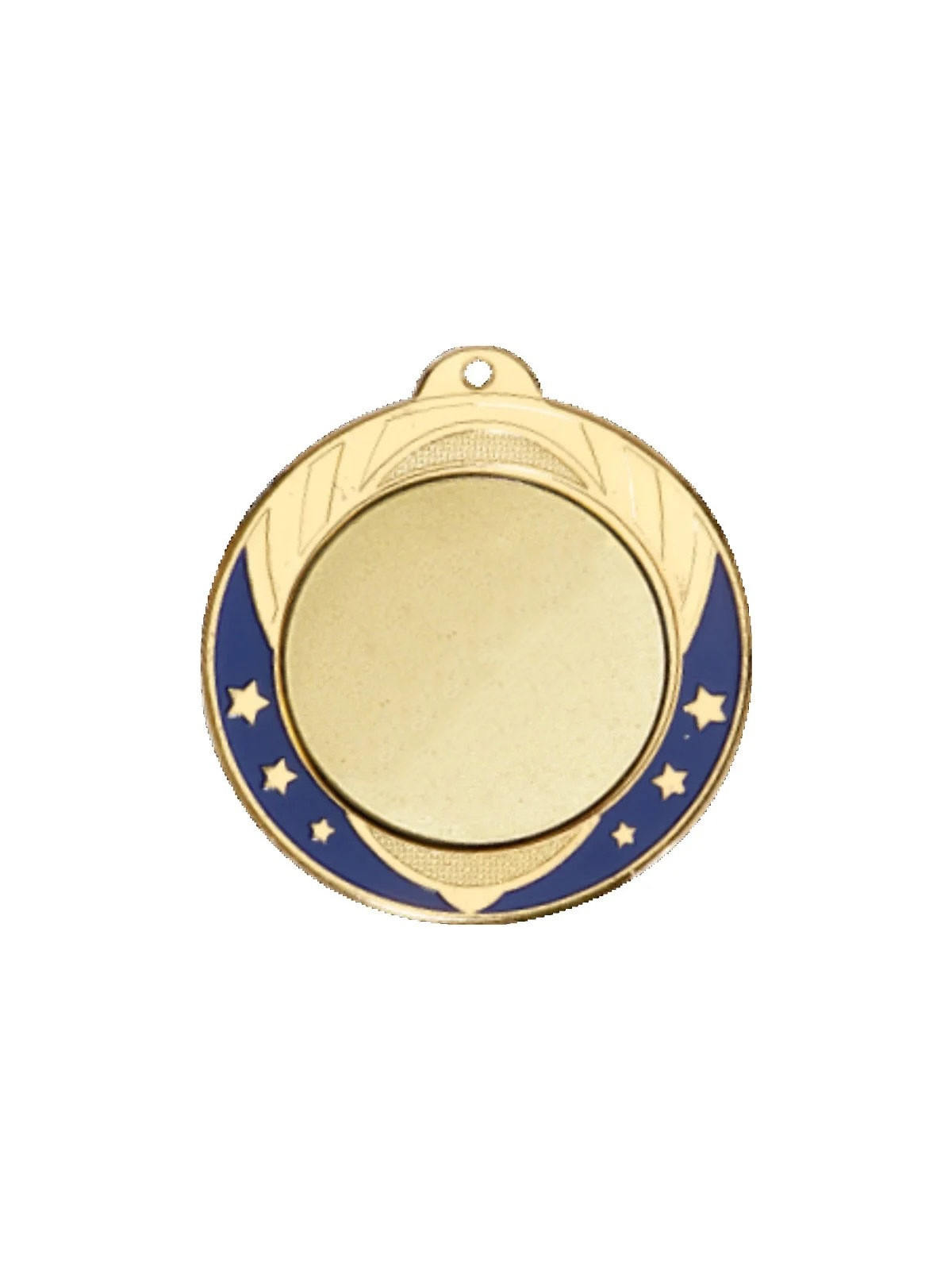 Médaille coloris or - 70 mm (métal)