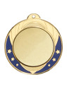 Médaille coloris or - 70 mm (métal)