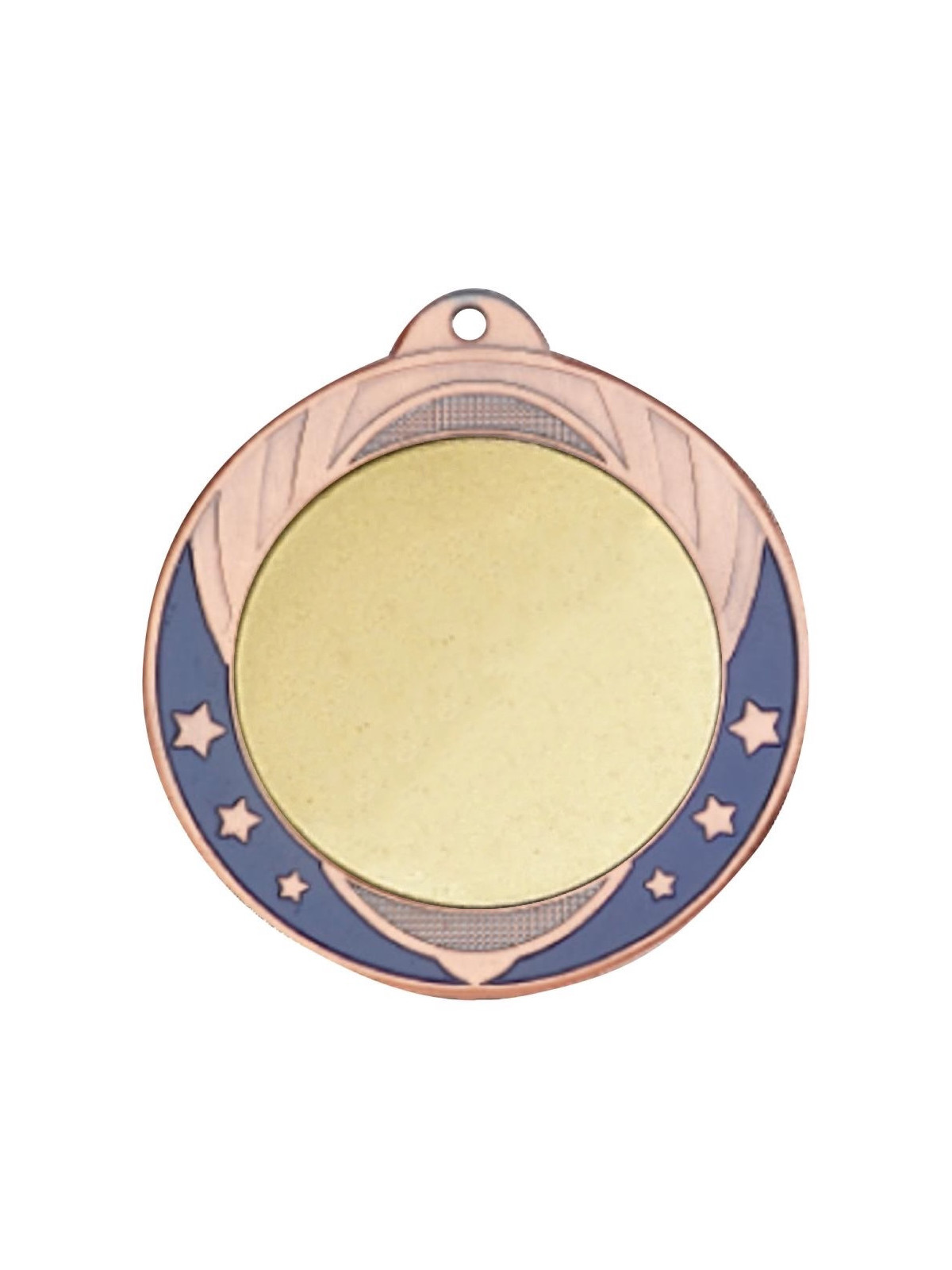 Médaille coloris bronze - 70 mm (métal)