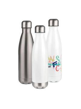 Bouteille isotherme double paroi inox Sublistar® personnalisée