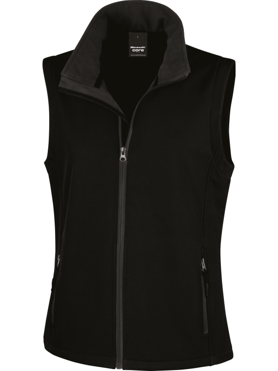 Bodywarmer Softshell Femme Printable