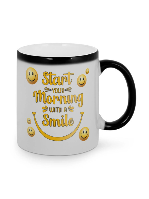 Mug magique thermoréactif personnalisable 330 ml – effet couleur révélée à chaud