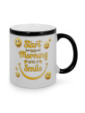 Mug magique thermoréactif personnalisable 330 ml – effet couleur révélée à chaud