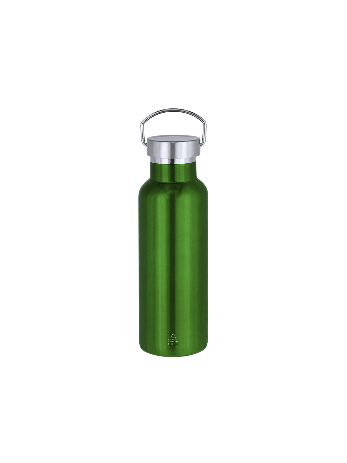 Gourde isotherme personnalisée 500 ml en inox recyclé
