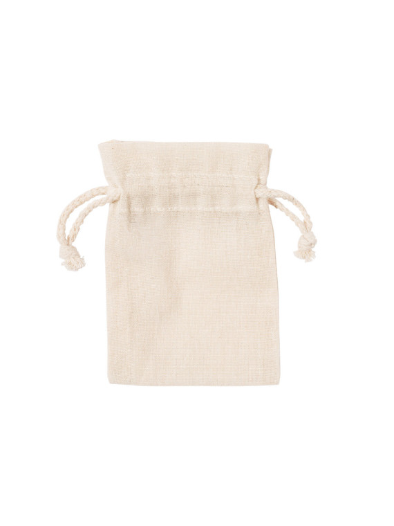 Sac en coton SEIKING 10 x 14 cm fermeture à cordon 105 g