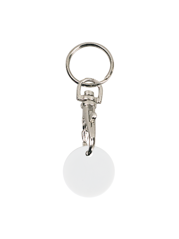 Porte-clés jeton plastique personnalisé
