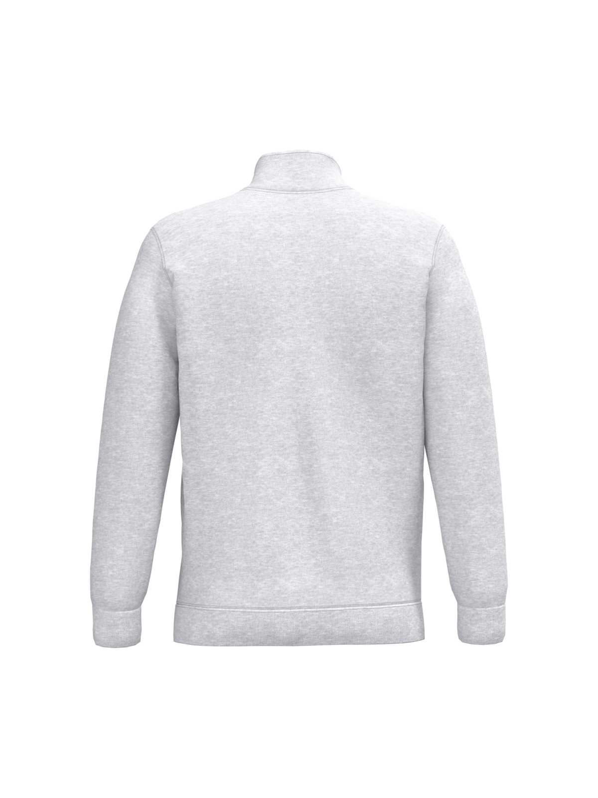 Sweat-shirt col zippé homme