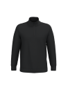 Sweat-shirt col zippé homme