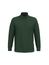 Sweat-shirt col zippé homme