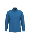 Sweat-shirt col zippé homme