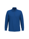 Sweat-shirt col zippé homme