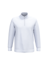 Sweat-shirt col zippé homme