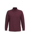 Sweat-shirt col zippé homme