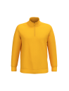 Sweat-shirt col zippé homme