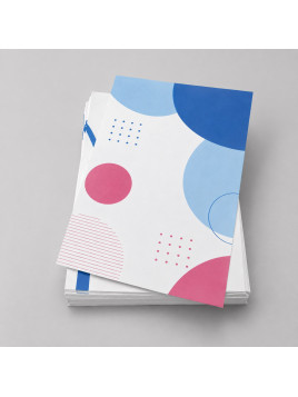 Flyer 90g/m² offset en impression quadrichromie personnalisé