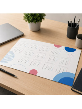 Calendrier 250g couché brillant quadri personnalisable
