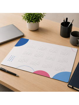 Calendrier 300g couché mat quadri personnalisable