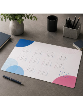 Calendrier 350g couché mat quadri personnalisé