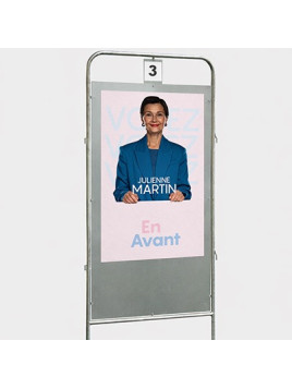 Affiche 100g/m² offset impression quadri