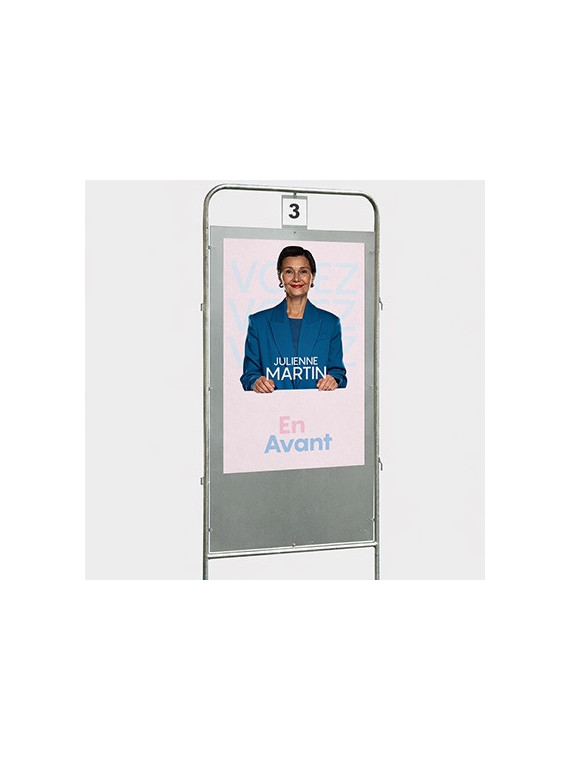 Affiche 100g/m² offset impression quadri