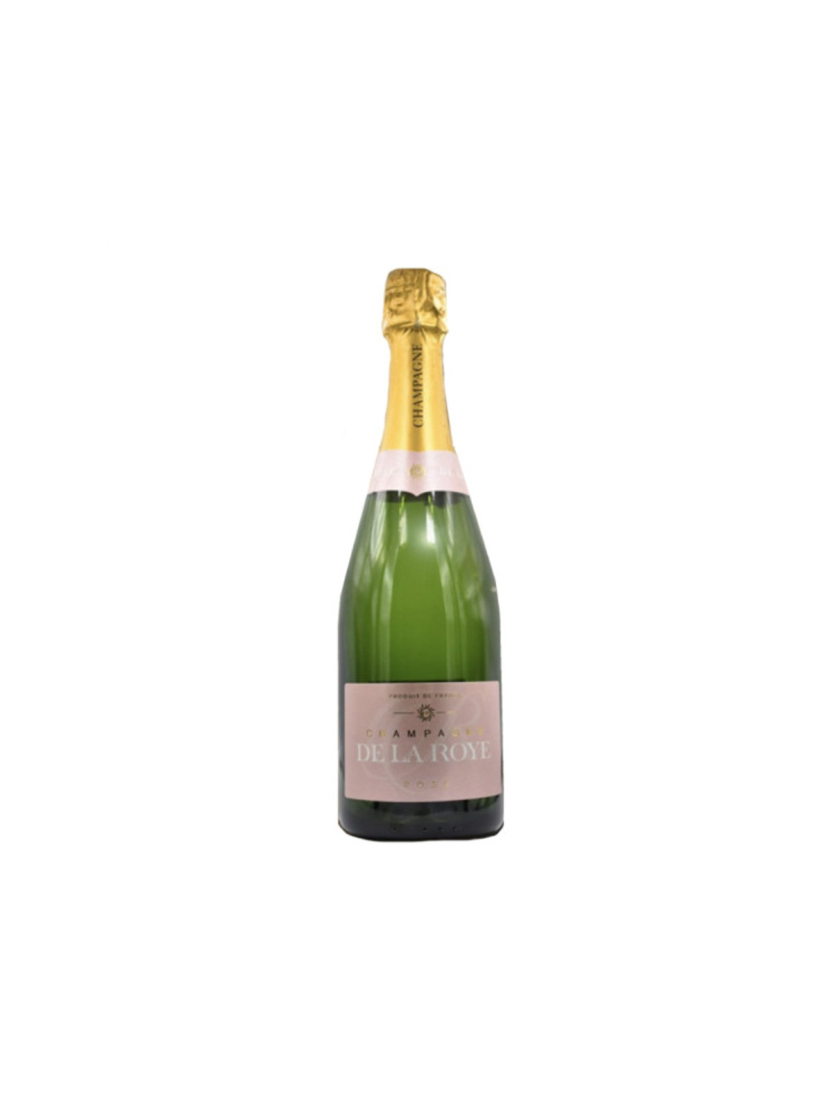 Champagne Rosé DE LA ROYE 75 cl - Le carton de 6