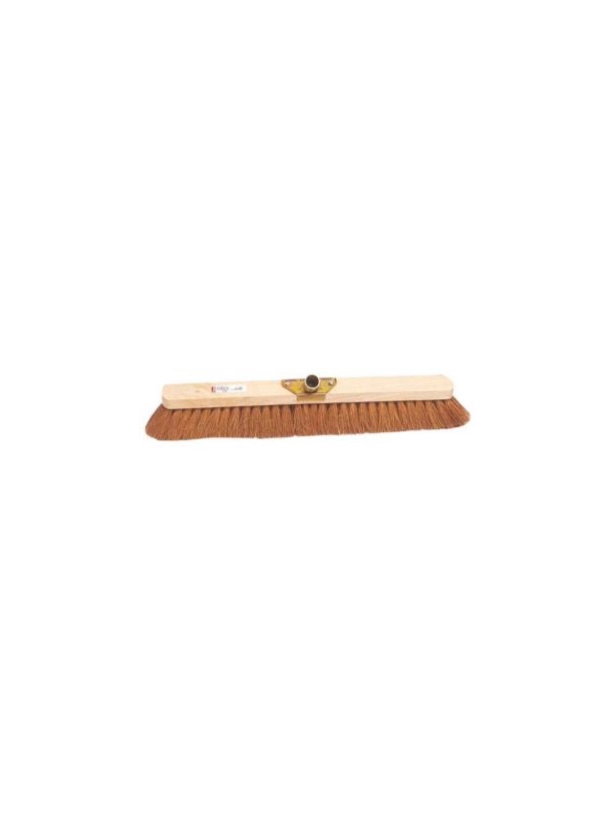 Balai coco naturel 60 cm - Douille métal