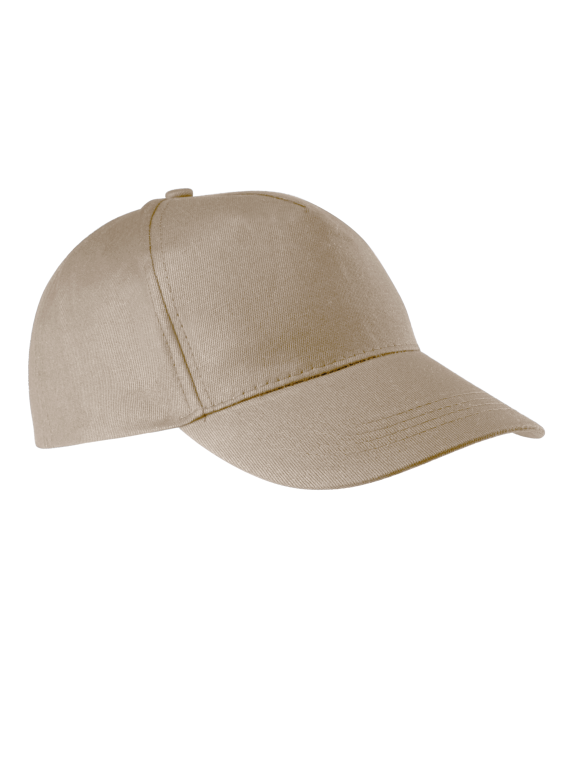 Casquette coton - 5 panneaux
