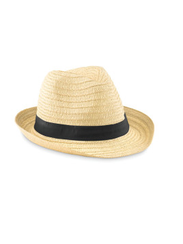 Chapeau de paille personnalisable | Accessoire événementiel | Andikado