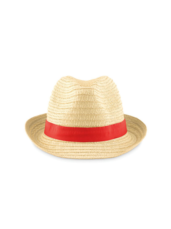 Chapeau de paille personnalisable | Accessoire événementiel | Andikado