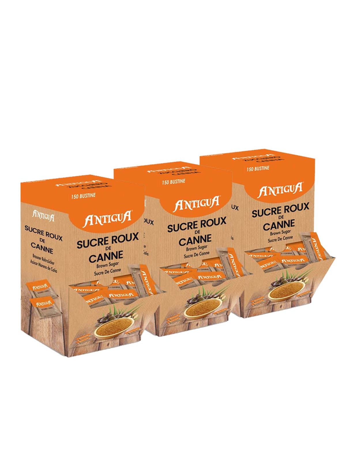 Bûchettes sucre de canne BIO et équitable - La boîte de 500