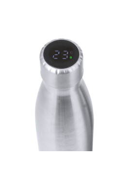 Gourde isotherme avec thermomètre CHUCK 500ml