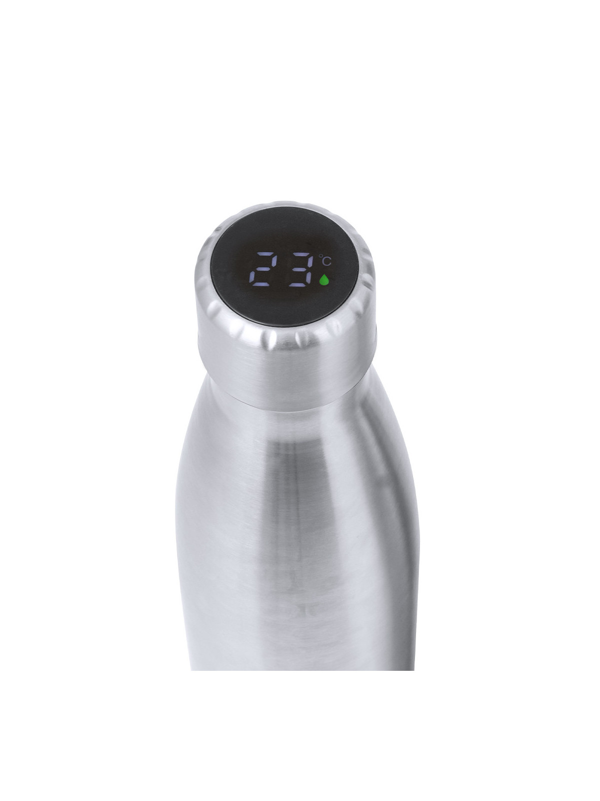Gourde isotherme avec thermomètre CHUCK 500ml