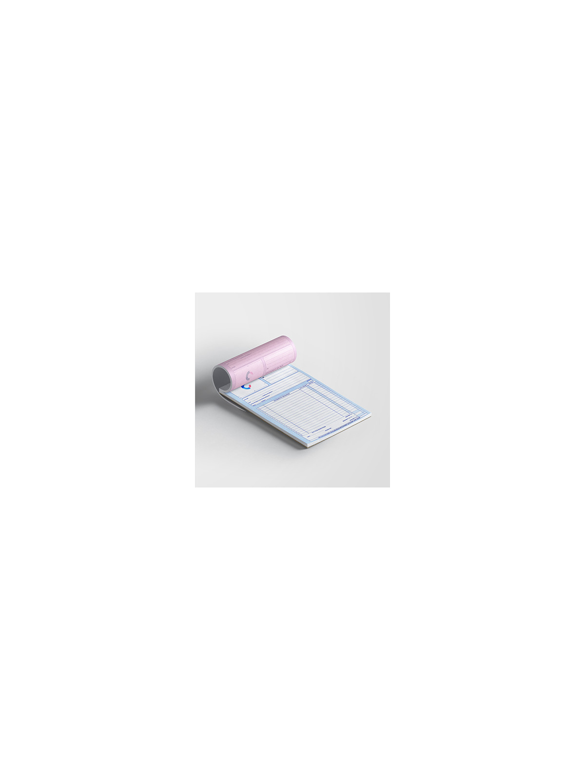 Carnet autocopiant personnalisé 2 feuillets | Andikado