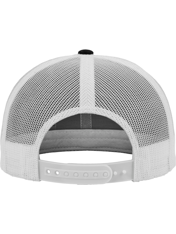 Casquette retro trucker bicolore