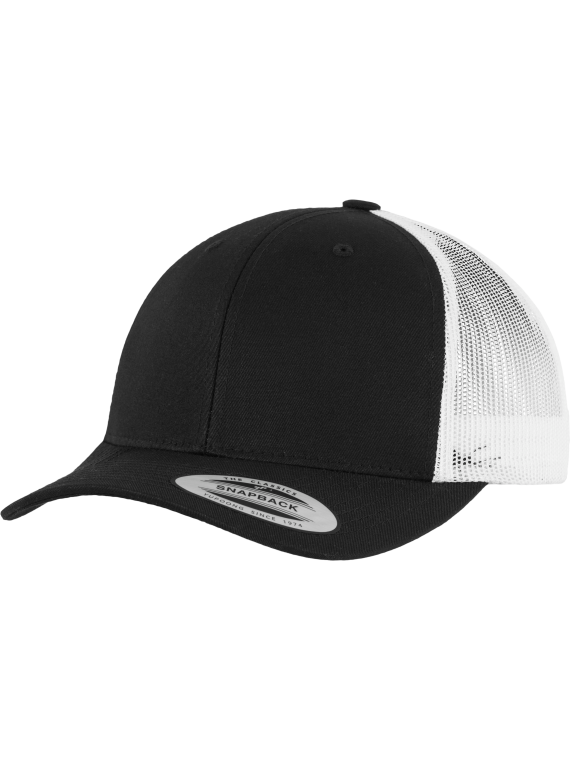 Casquette retro trucker bicolore