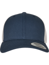Casquette retro trucker bicolore