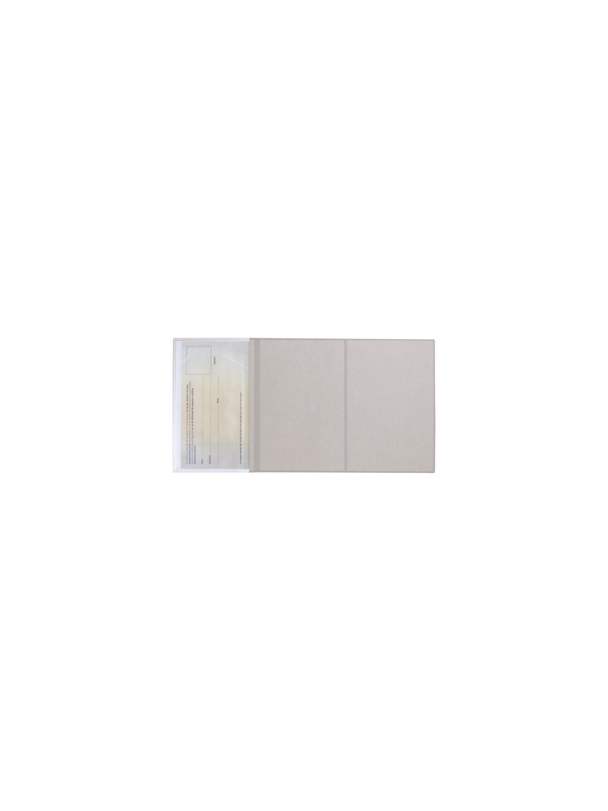 Porte-carte grise personnalisé en PVC | Andikado