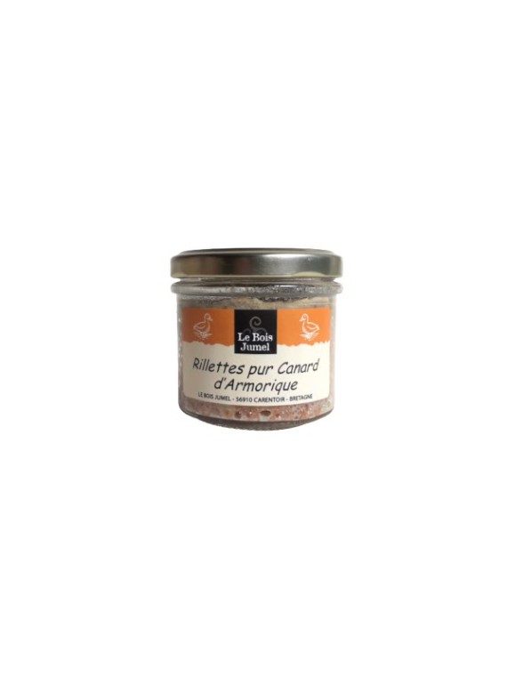 Rillettes pur canard d'Armorique 90g - Fabrication ESAT
