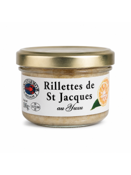 Rillettes de Saint Jacques au Yuzu 90g